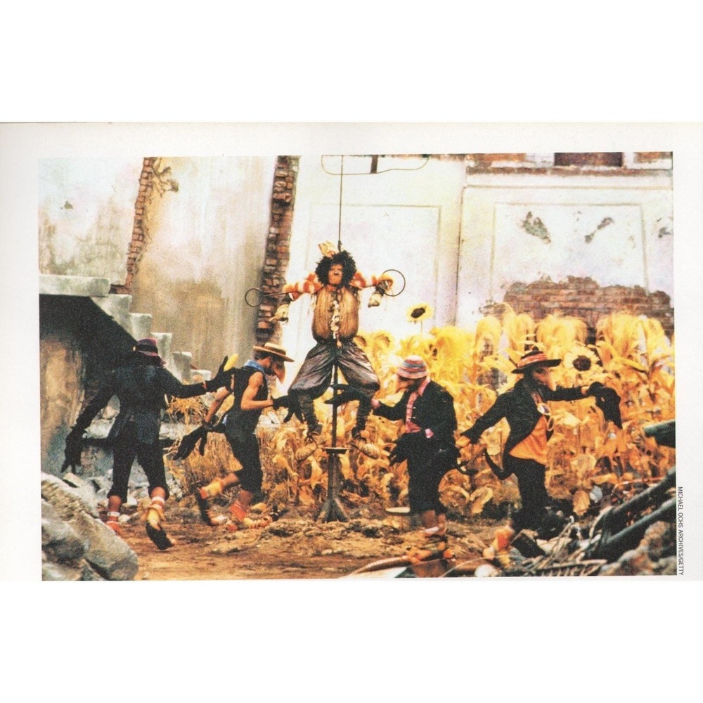 Michael Jackson c. 1970s The Wiz Film Scarecrow Dance Scene Magazine Print